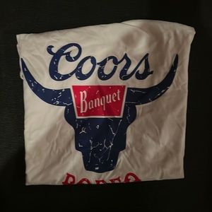 Coors Banquet Rodeo Shirt